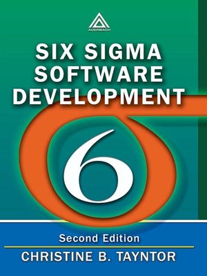 cover image of Six Sigma Software Development